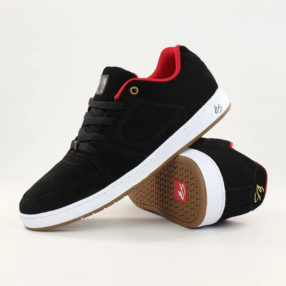 ES ACCEL SLIM BLACK NOIR (RED INSIDE THE SHOE) SHOES ES US sizes