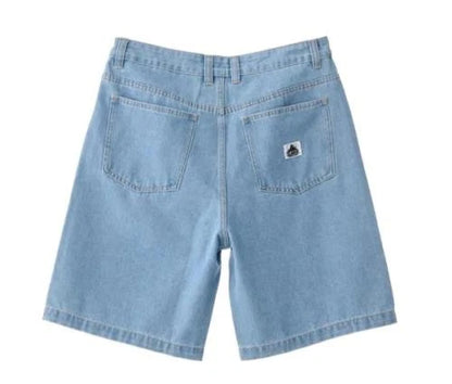 X-LARGE bull denim 91 Short mid blue XLARGE X LARGE loose fit shorts