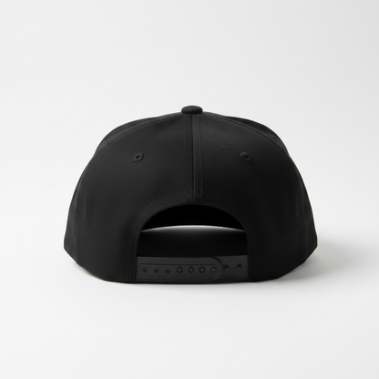 Juice Clothing Big Black Snapback Cap - Yupoong Flexfit