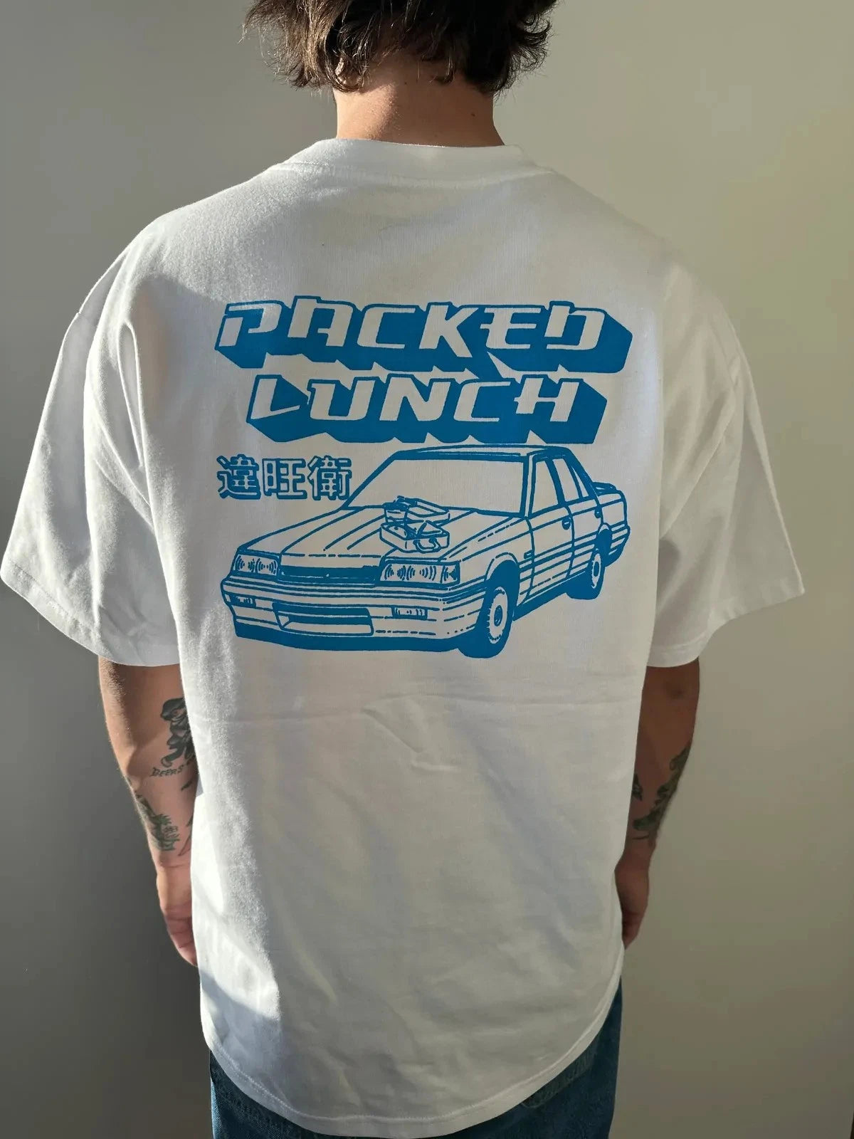 Packed Lunch Drifter Shirt Tee White