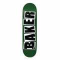 Baker Skateboard Deck Brand Logo Forest Green 8 475