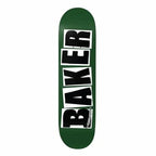 Baker Skateboard Deck Brand Logo Forest Green 8 475