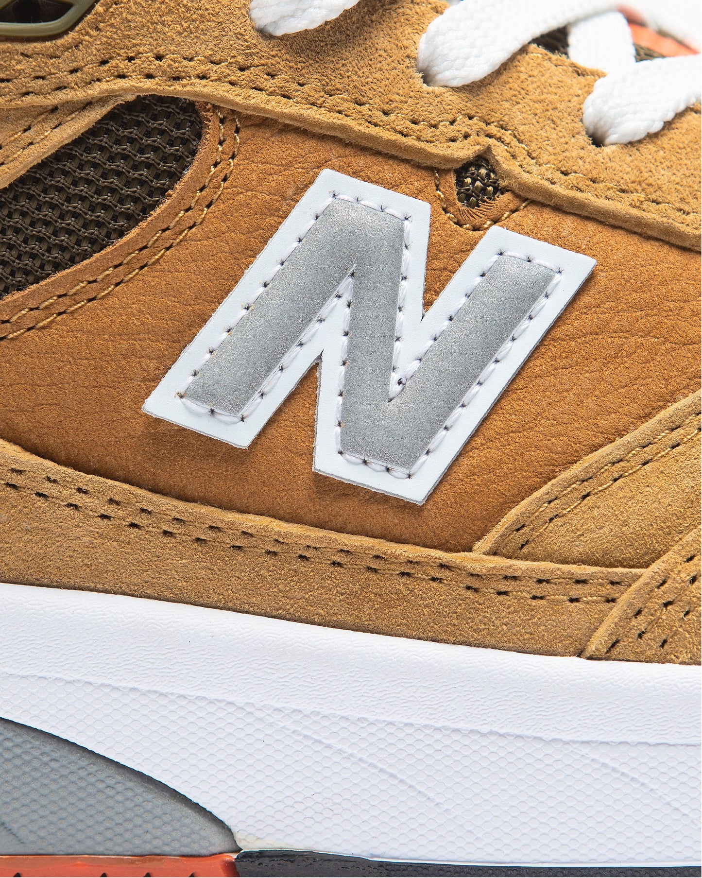 NB Numeric Shoes 933 Andrew Reynolds Camel Dark Brown US Skateboard Sneakers