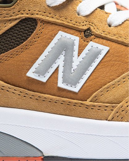NB Numeric Shoes 933 Andrew Reynolds Camel Dark Brown US Skateboard Sneakers