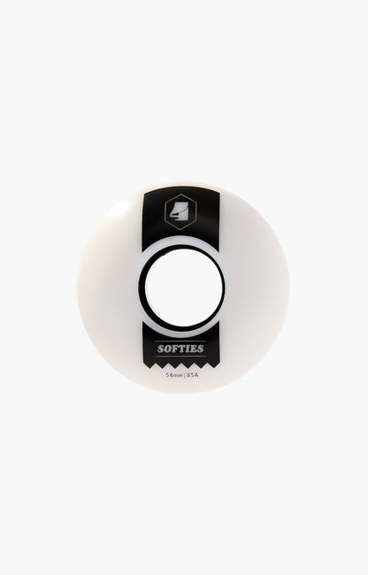 The 4 Skate Co Wheels Softies 54mm Core Classic 85a
