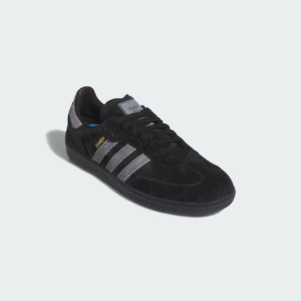 Adidas Shoes Samba Adv Black Grey Gold Us Skateboard Sneakers Originals