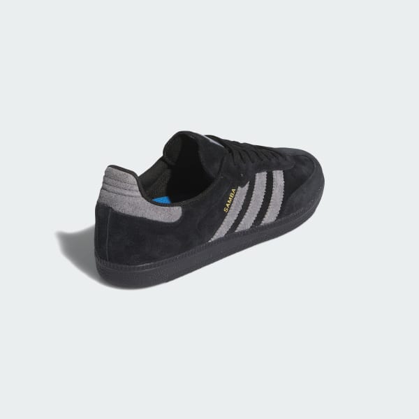 Adidas Shoes Samba Adv Black Grey Gold Us Skateboard Sneakers Originals