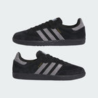Adidas Shoes Samba Adv Black Grey Gold Us Skateboard Sneakers Originals