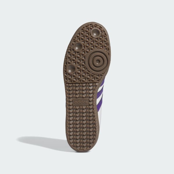 Adidas Shoes Samba Adv White Purple Gold Us Skateboard Sneakers Originals