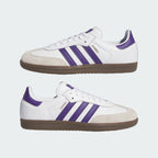 Adidas Shoes Samba Adv White Purple Gold Us Skateboard Sneakers Originals