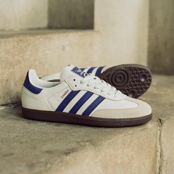 Adidas Shoes Samba Adv White Purple Gold Us Skateboard Sneakers Originals