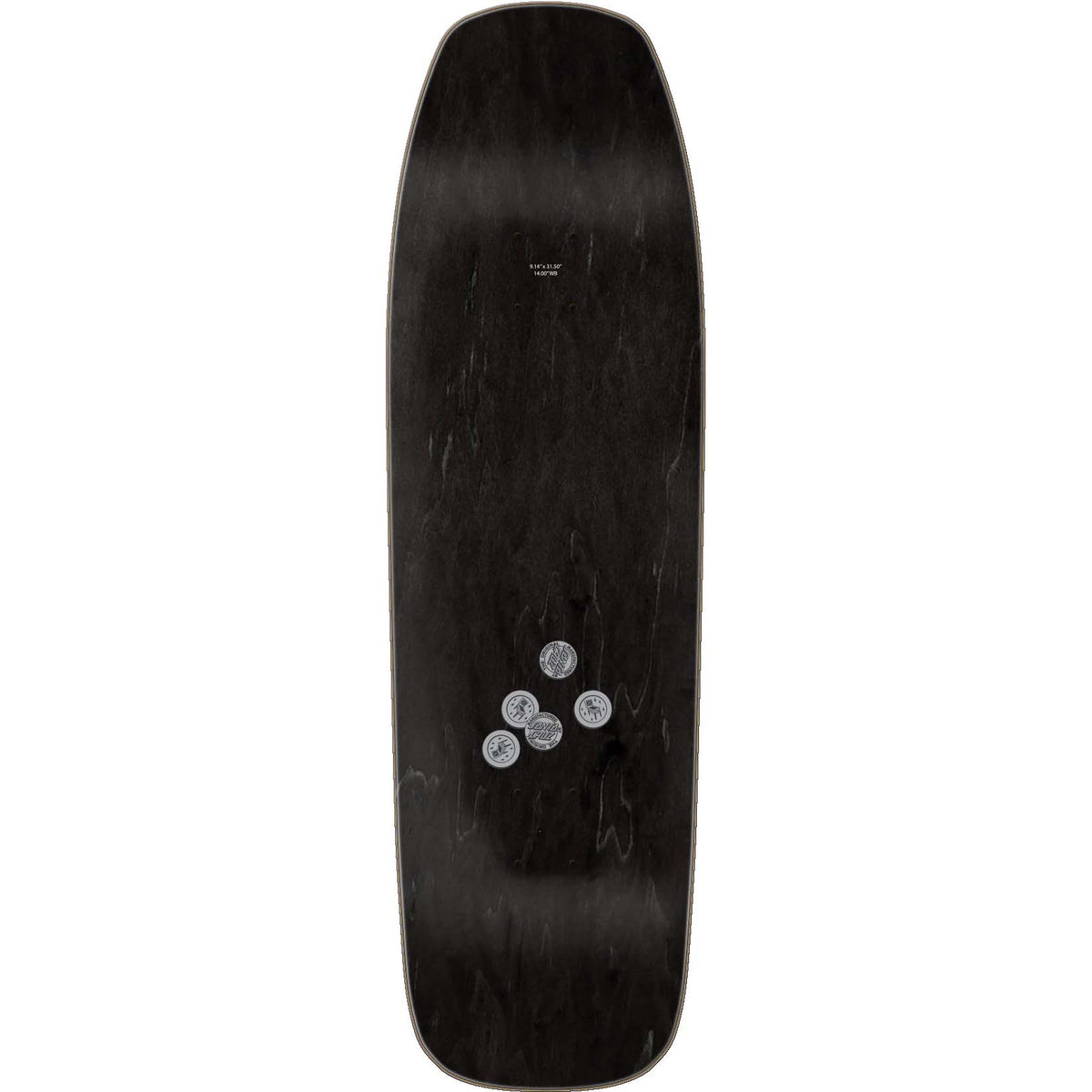 Santa Cruz Skateboard Deck Delfino Pinball 9 14 Shaped