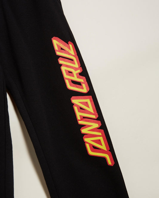 Santa Cruz Classic Strip Track Pants Black