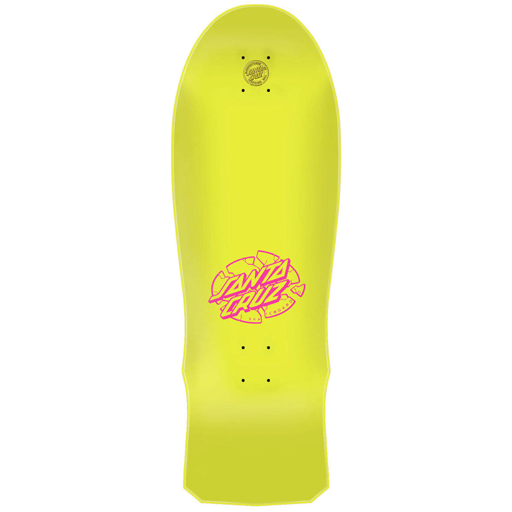 Santa Cruz Skateboard Deck Claus Grabke Exploding Clock Reissue 10 04