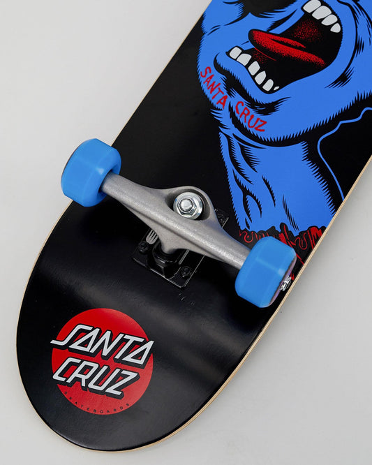 Santa Cruz Skateboard Complete Screaming Hand Full Black 8 Pre Assembled