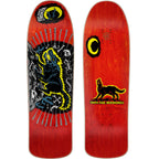 Santa Cruz Skateboard Deck Jeff Kendall Wolf 9 28 Red Stain Reissue