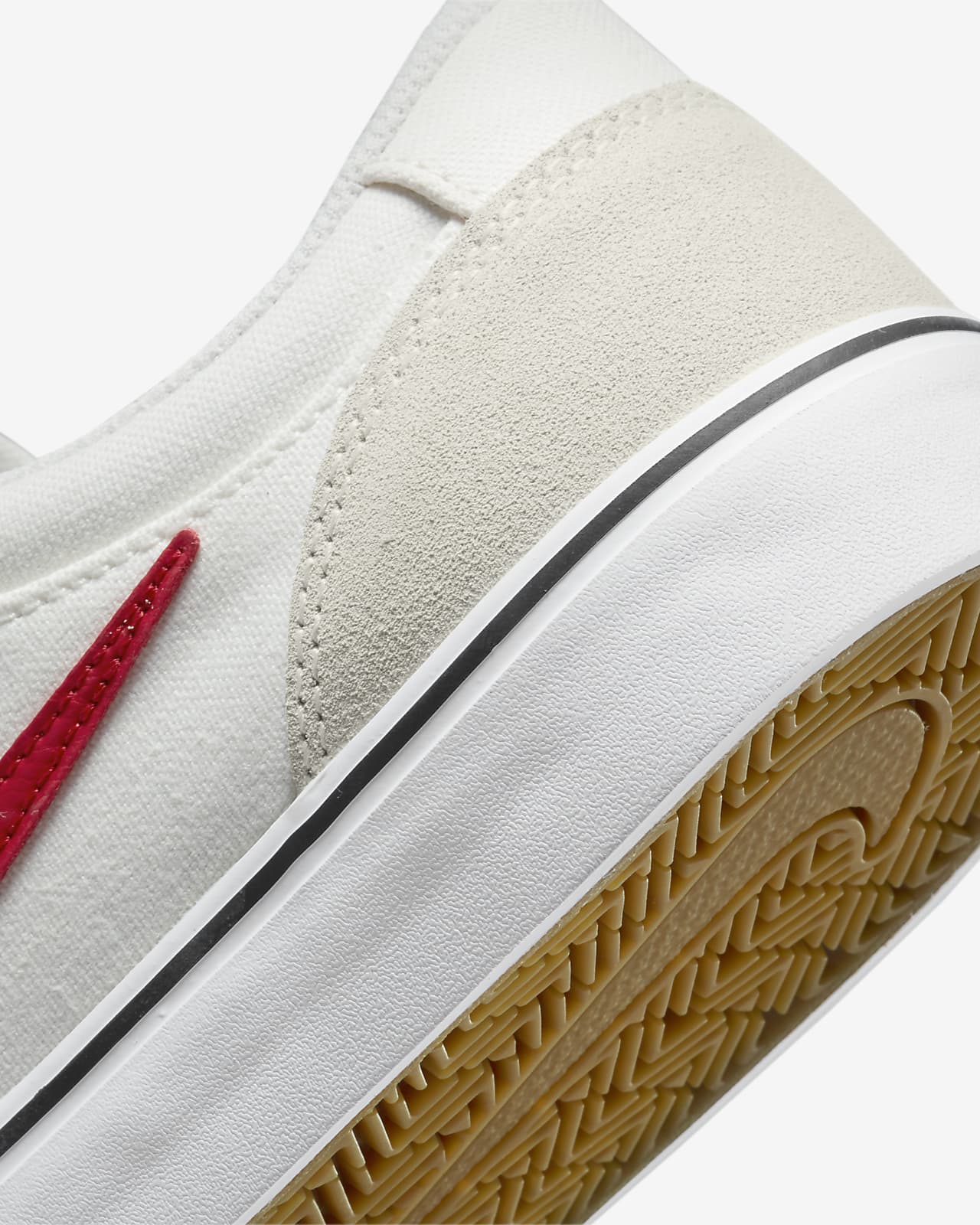 Nike Sb Shoes Chron 2 White Phantom Red Us Size Skateboard Sneakers
