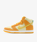 Nike Sb Shoes Dunk Hi Pro Pineapple University Gold Sulfur Us Size Sneakers