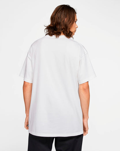 Nike SB Tee Logo Skate HBR White Black Unisex Skateboard T-Shirt