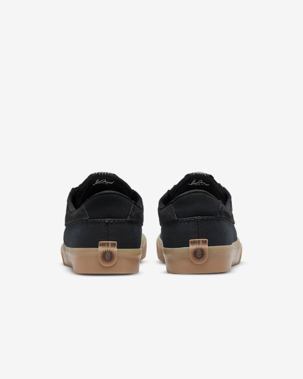 Nike Sb Shoes Shane Oneill Black Black White Gum Us Size Skateboard Sneakers
