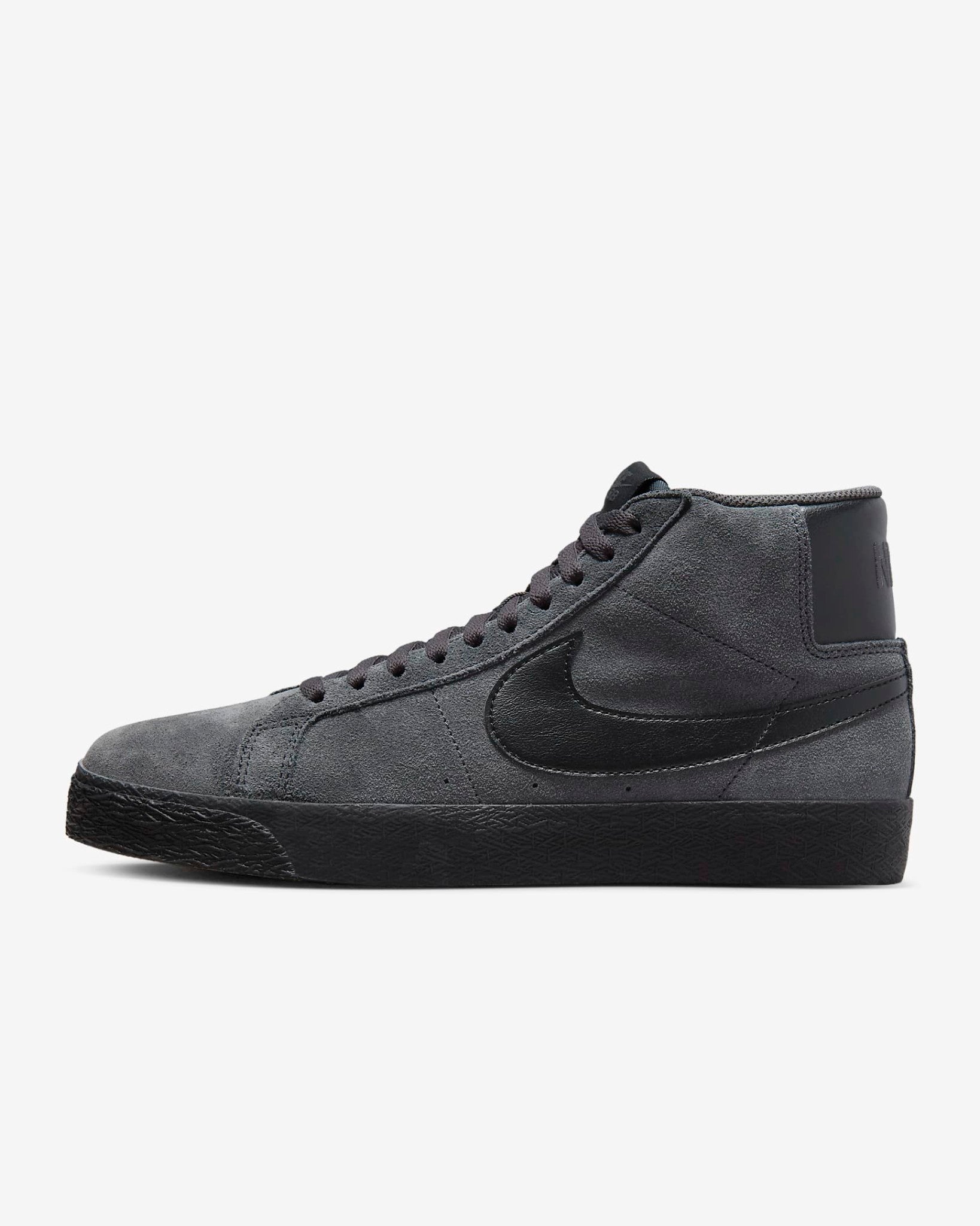 Nike Sb Shoes Blazer Mid Anthracite Black Us Size Skateboard Sneakers
