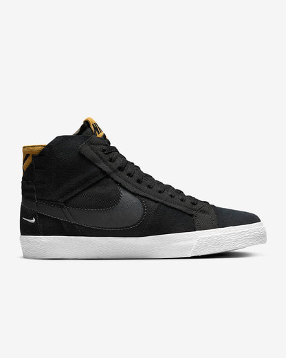 Nike Sb Shoes Blazer Mid Black Wheat Desert Ochre Us Size Skateboard Sneakers