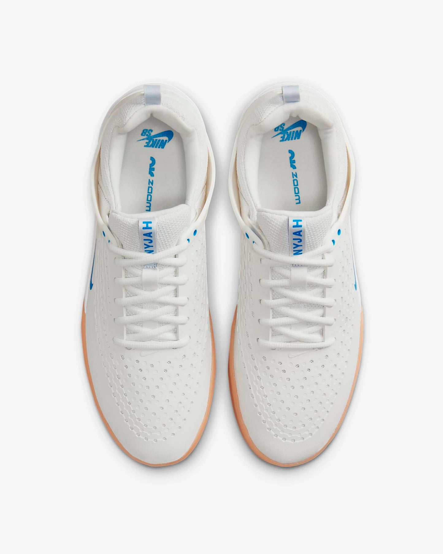 Nike SB Shoes Nyjah 3 Summit White / Photo Blue US SIZE Skateboard Sneakers