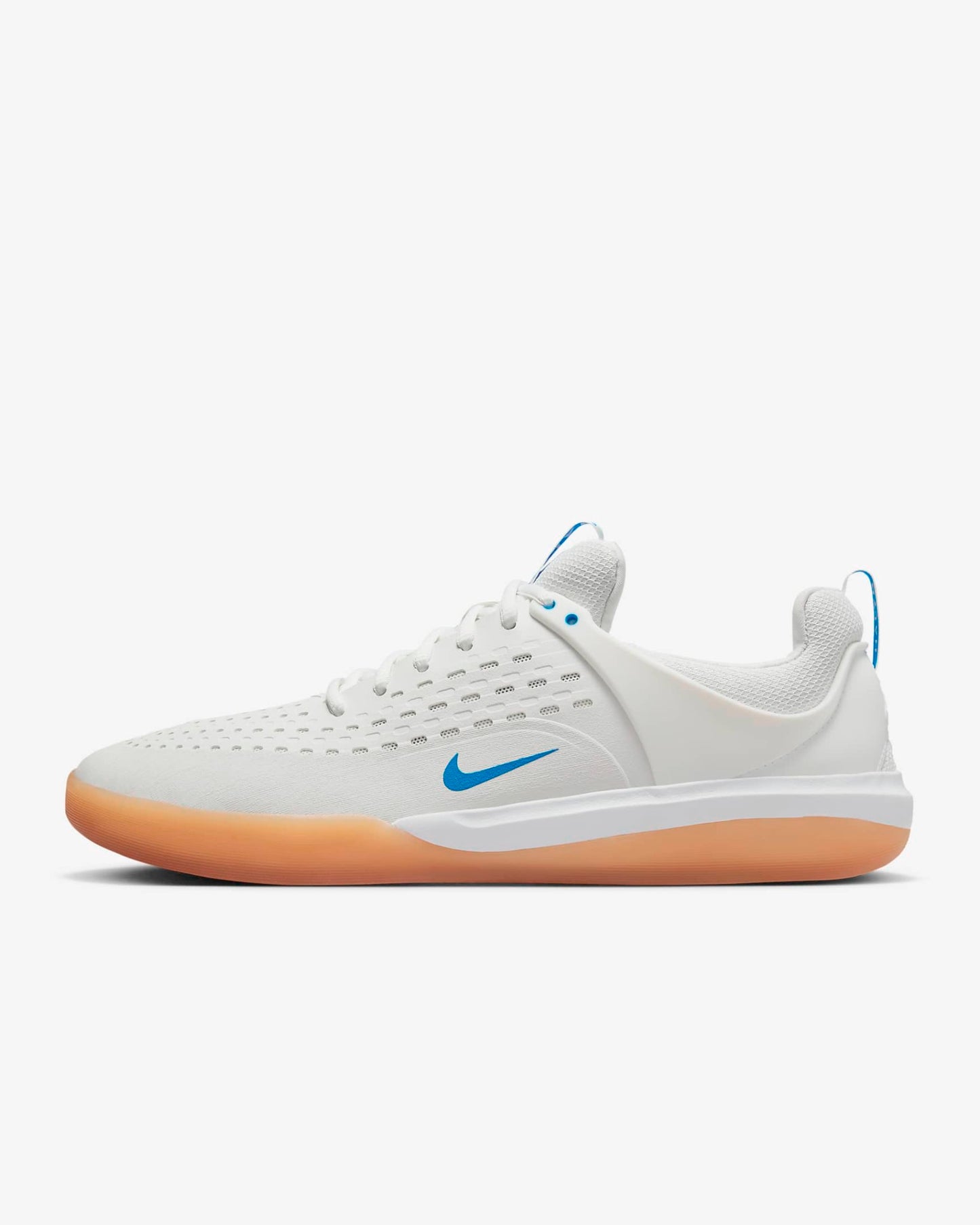 Nike SB Shoes Nyjah 3 Summit White / Photo Blue US SIZE Skateboard Sneakers