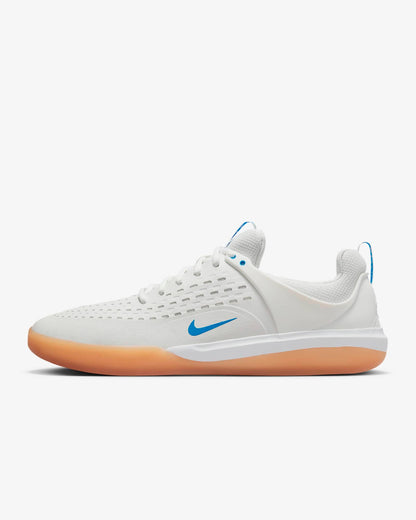 Nike SB Shoes Nyjah 3 Summit White / Photo Blue US SIZE Skateboard Sneakers