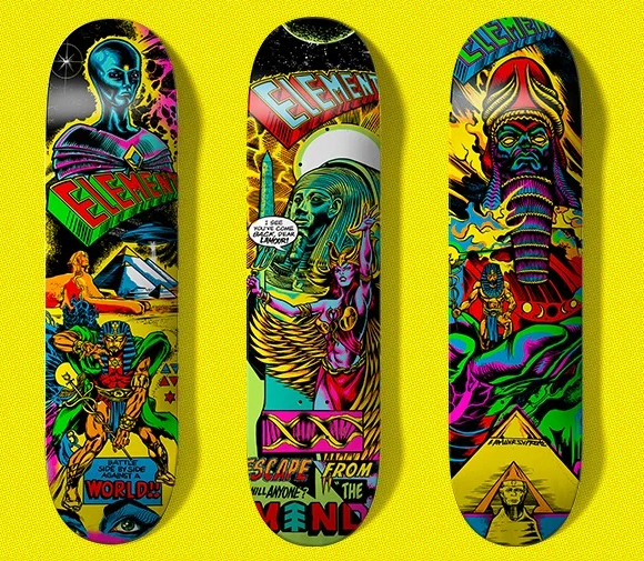Full Set Lamour Supreme X Element Collection 3 Limited Edition Artwork Decks