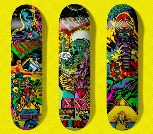 FULL SET Lamour Supreme x Element Collection 3 Limited Edition Artwork Decks