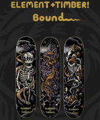 Full Set Timber X Element Bound Collection 3 Limited Edition Artwork Decks
