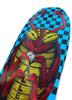 Powell Peralta Skateboard Deck Mike Vallely Bug Reissue Blue Red Foil 10