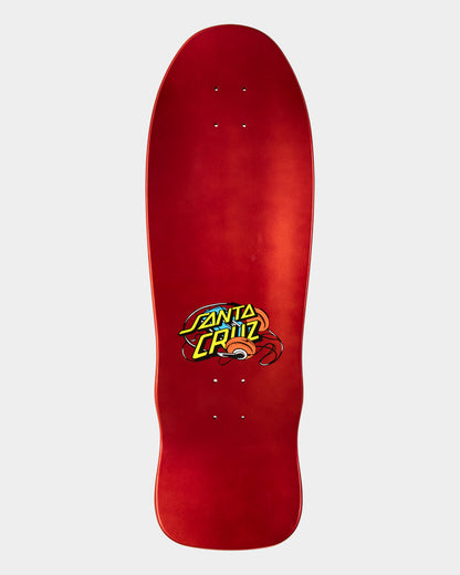 Santa Cruz Deck Stranger Things Grabke Max Melting Clock 9.7" (Glow in the dark)