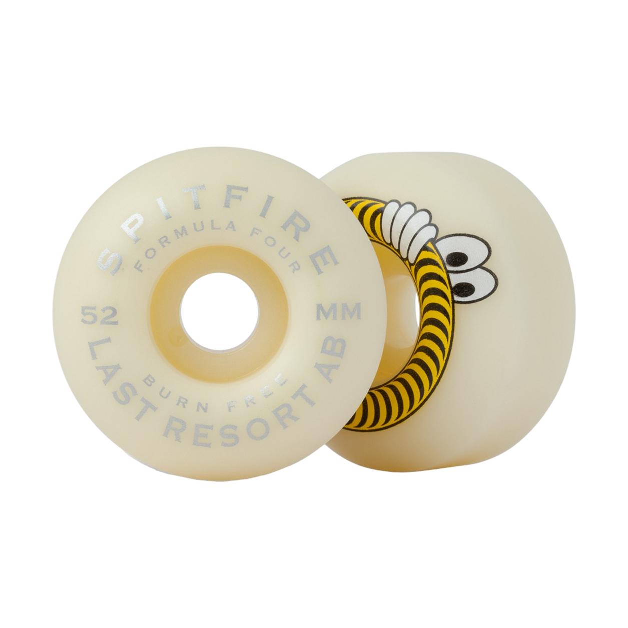 Spitfire Wheels Formula Four Last Resort 52mm 99d F4 Classic Natural