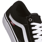 Vans Shoes Old Skool Pro Black White Usa Size Skateboard Sneakers