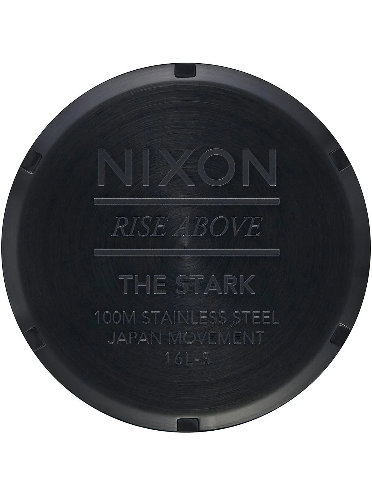 Nixon Stark Watch All Black / White