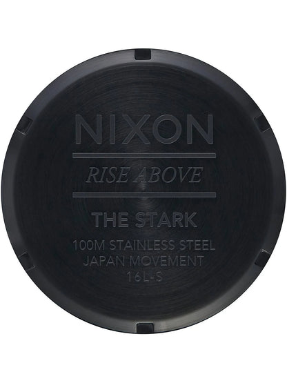 Nixon Stark Watch All Black / White