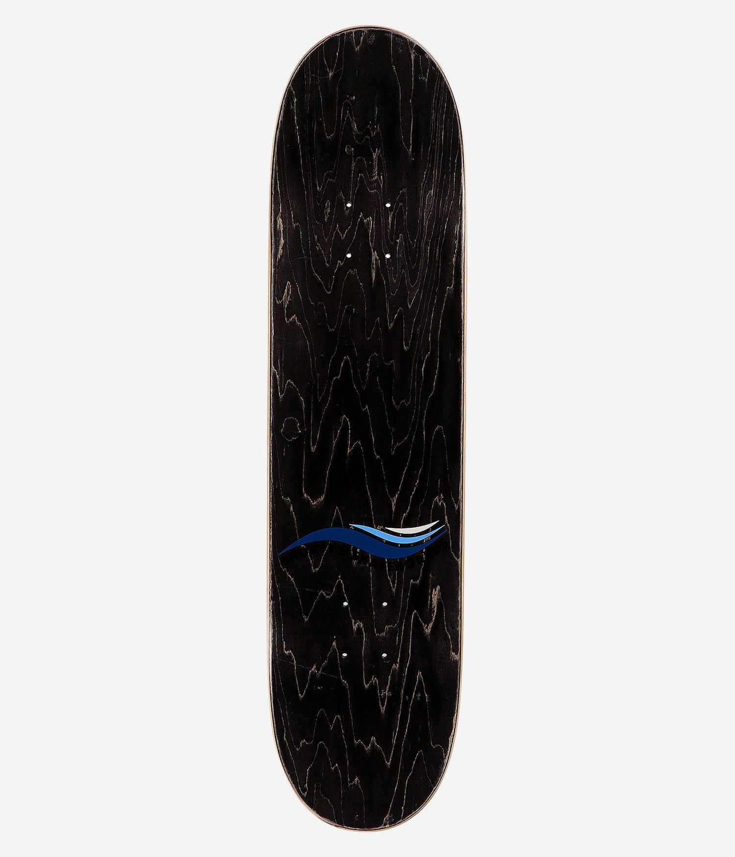Shortys Skateboard Deck Muska Silhouette 7 5 Grey Reissue