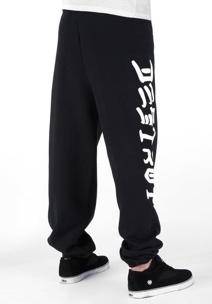 Thrasher Sweatpants Skate and Destroy Black