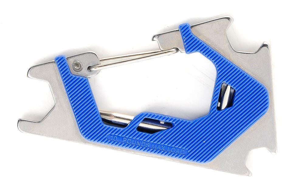 Sk8Ology Skate Tool Blue Silver Worlds Lightest Flat Complete Skateboard T Tool