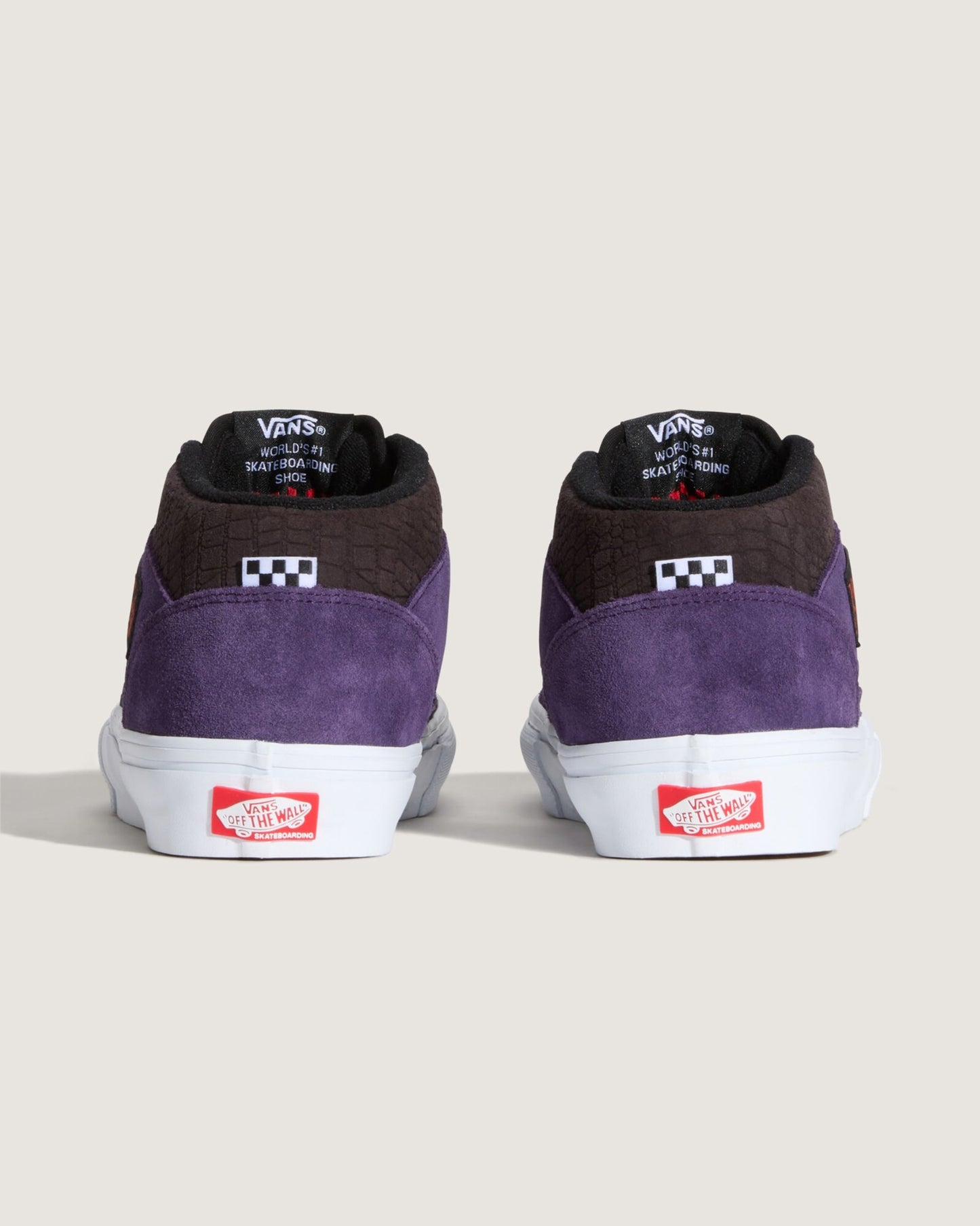Vans Shoes SKATE Half Cab Croc Grape Purple US SIZE (Steve Caballero Sneakers)