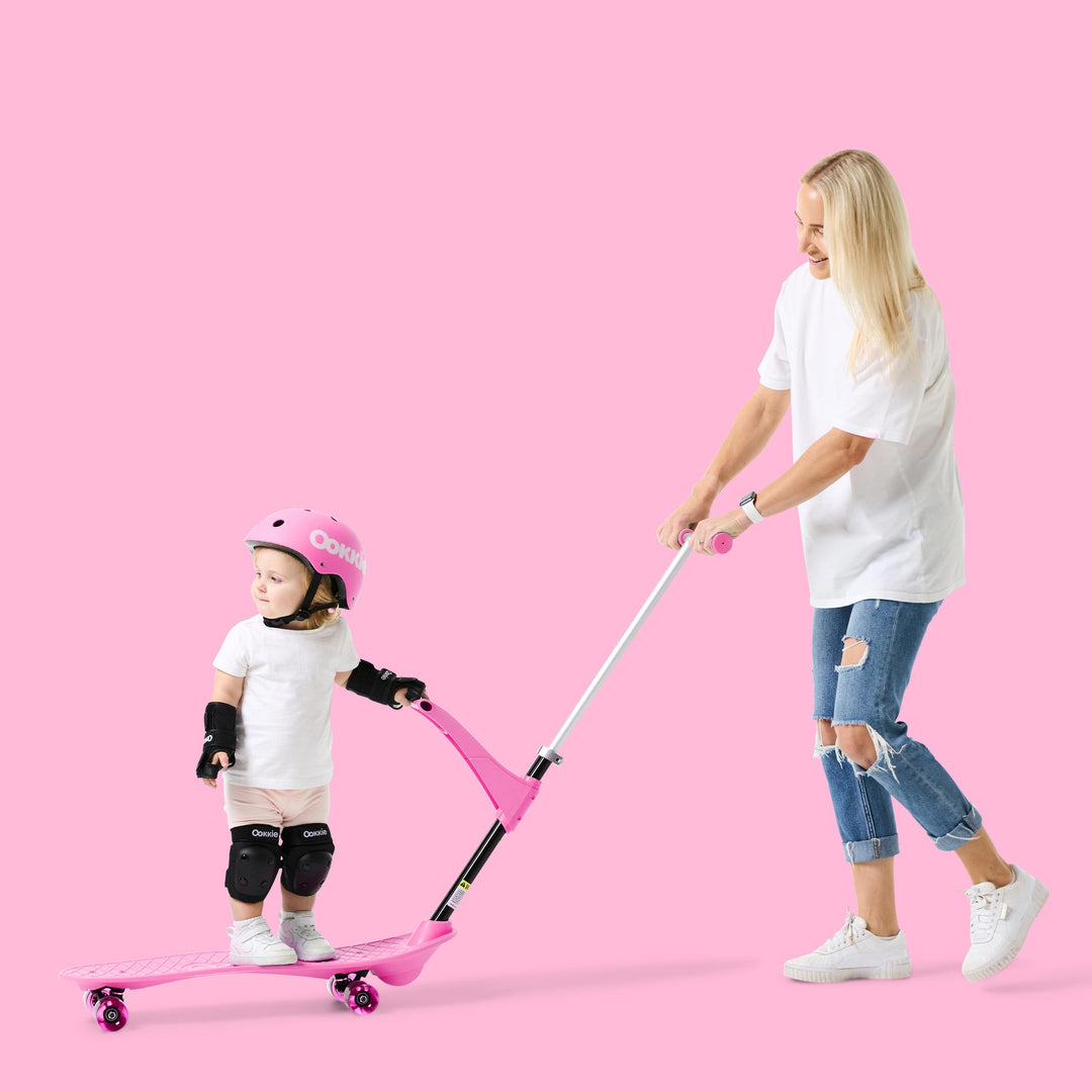 Ookkie Kids Learner Skateboard Trainer Pink