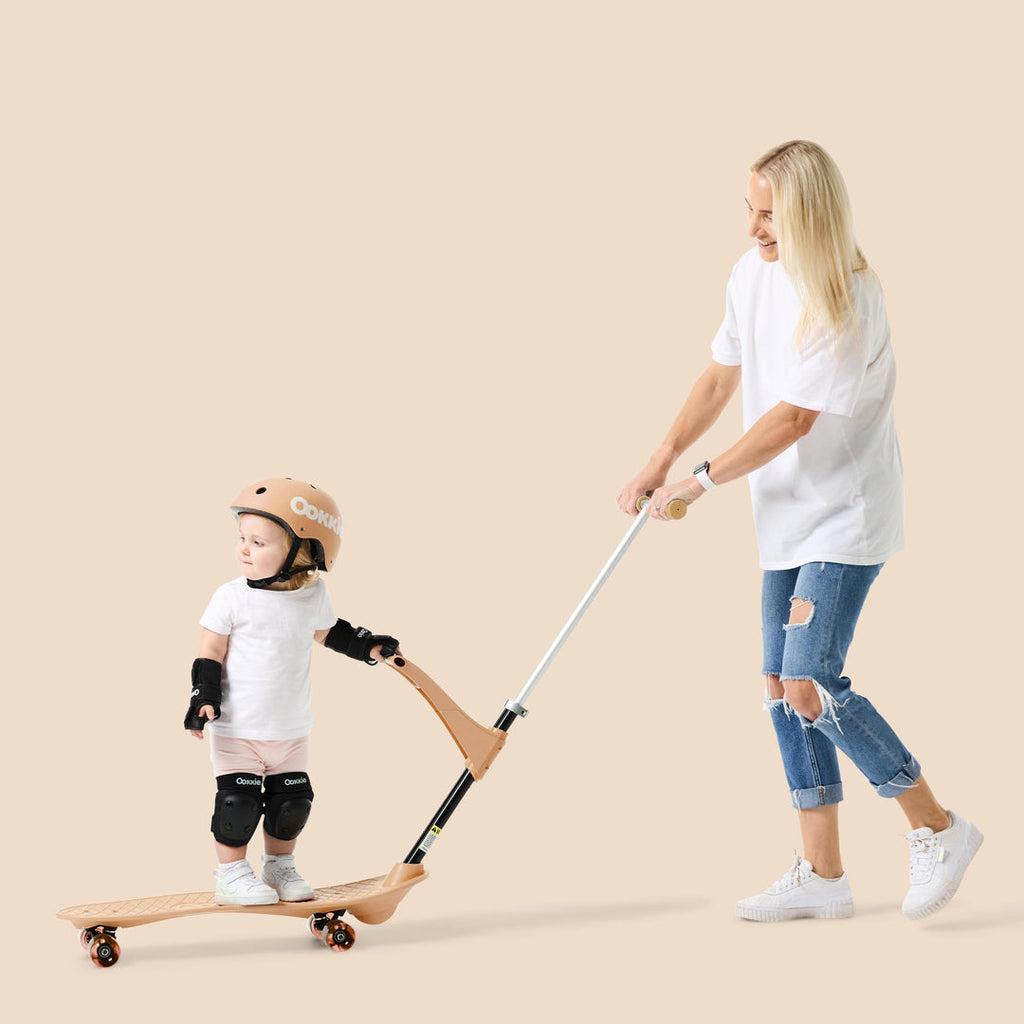 Ookkie Kids Learner Skateboard Trainer Sand