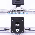 Slappy Skateboard Trucks St1 Hollow Wide Boy 11 Polished Black