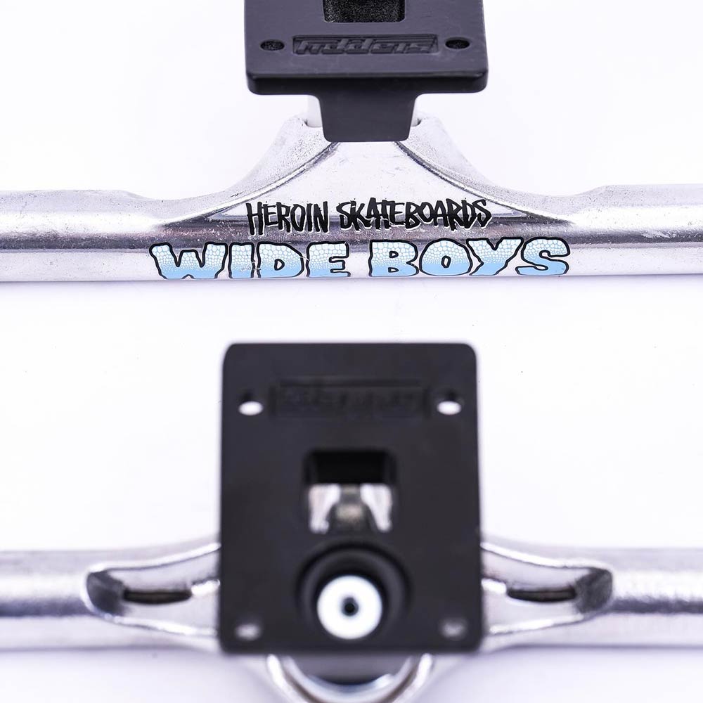 Slappy Trucks ST1 Hollow Wide Boy 11" Polished / Black