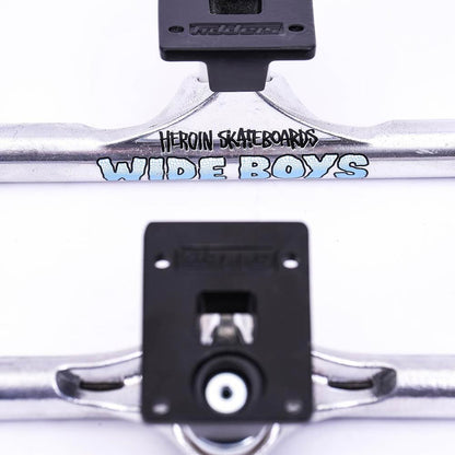 Slappy Trucks ST1 Hollow Wide Boy 11" Polished / Black