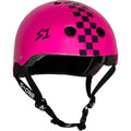 S One Helmet Lifer Pink Gloss Black Checkers Arisa Trew