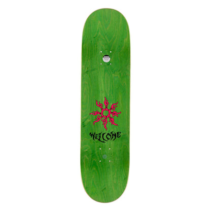 Welcome Skateboard Deck Jake Yanko Swamp Fight Orange 8.5" (On Popsicle)
