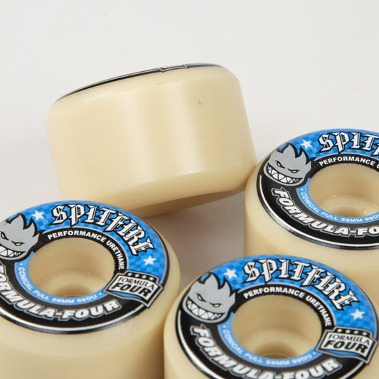 Spitfire Skateboard Wheels Formula Four Conical Full 58mm 99d F4